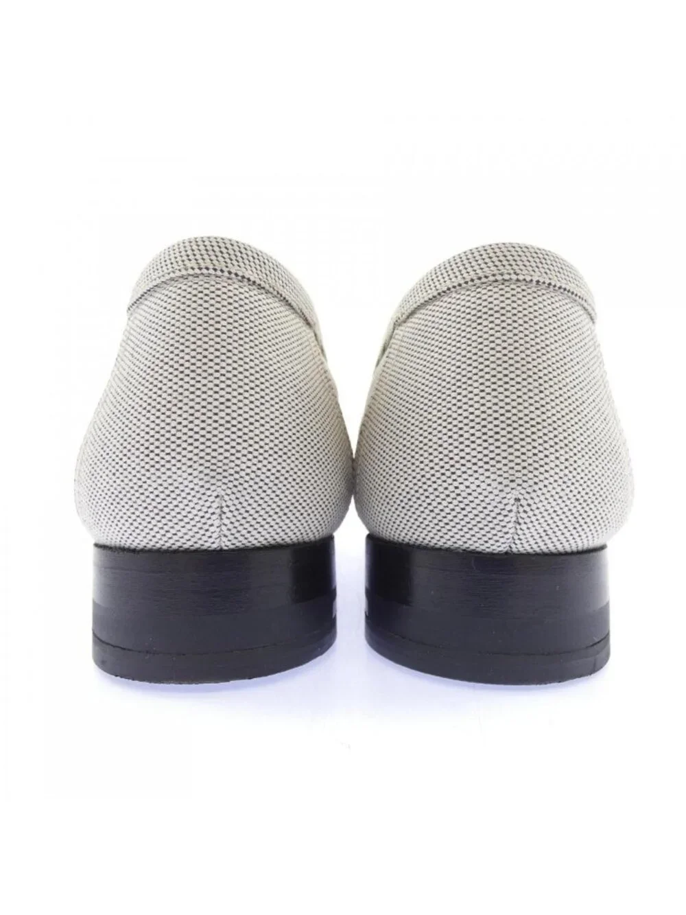 Hermes Paris Toile Shoes